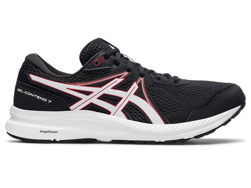 Sapatilhas Running Asics GEL-CONTEND 7 Homem Pretas, 1937A636.099